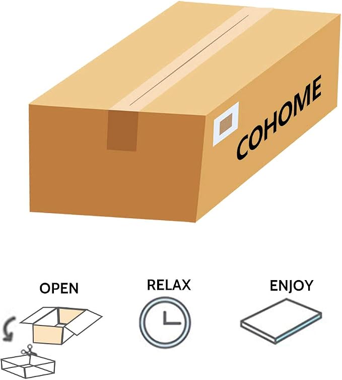 COHOME Mattress Topper King 1300 GSM Extra Thick Cooling Mattress Pad 400TC - Image 7