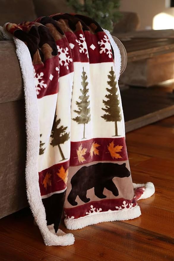 CARSTENS, INC. Ultra Premium Super Soft Plush Sherpa Fleece Oversized Throw - Image 6