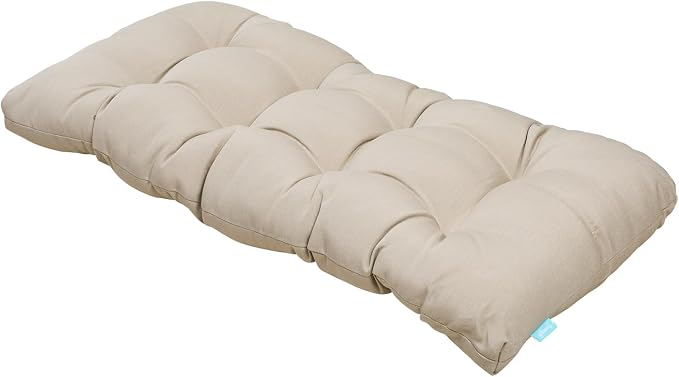 QILLOWAY Outdoor Patio Wicker Seat Cushions Group Loveseat/Two U-Shape/Two - Image 3