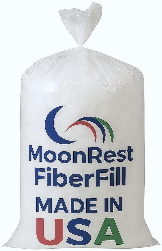 MoonRest® - Fiberfill - Synthetic Down Alternative Polyester Stuffing by MoonRest