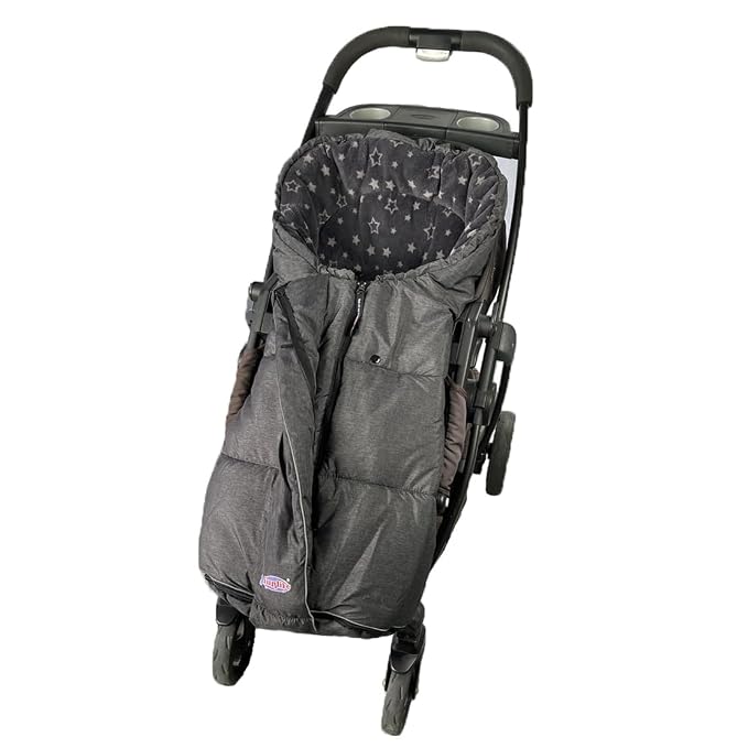 funlife Waterproof Winter Stroller Sleeping Sack, Width Adjustable Stroller - Image 8