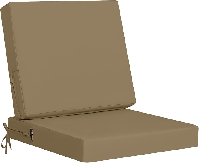 idee-home Outdoor Cushions for Patio Furniture, Outdoor Seat Cushion, by idee-home