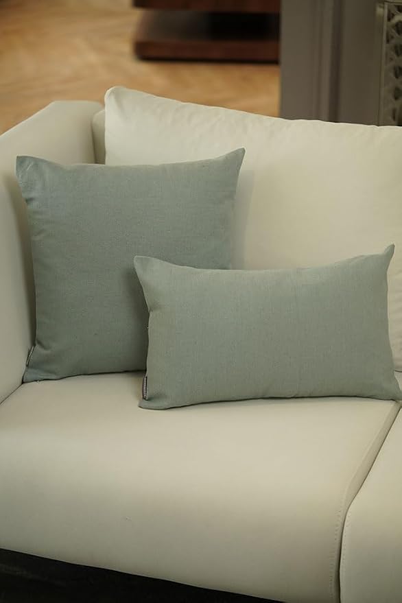 Haven & Glow Decorative Throw Pillow Cover – Rectangle Cushion Case - Image 5