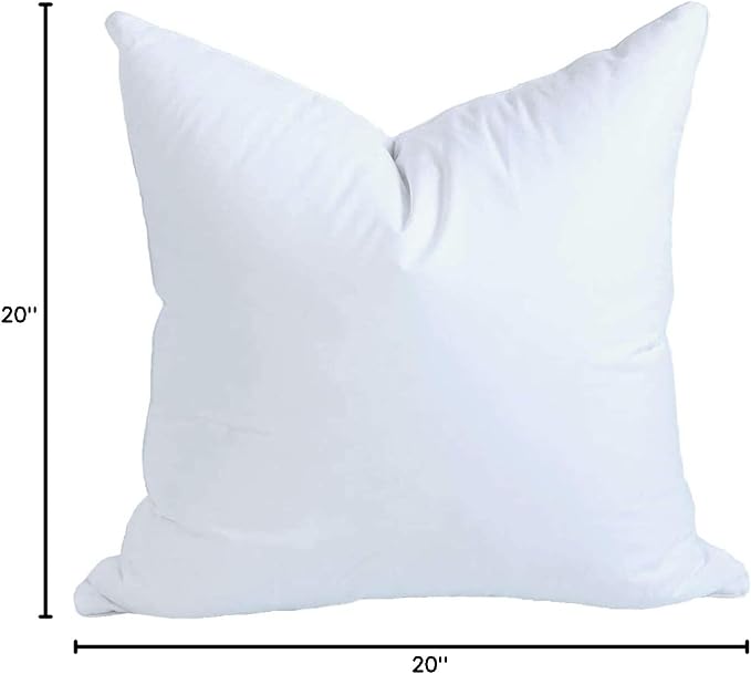 MoonRest® 20x20 Inch Synthetic Down Alternative Square Pillow Insert Form - Image 10