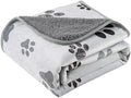 Waterproof Dog Blankets Pet Blanket 50"x60", Soft Fluffy Sofa Car Bed Protector by CAPT.SNOOZE