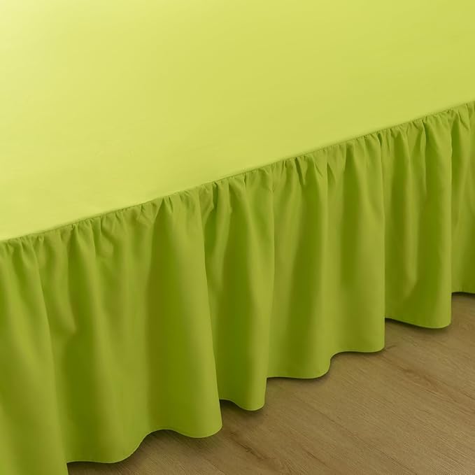 Bed Skirt King Size Ruffled Bed Skirt - Image 5