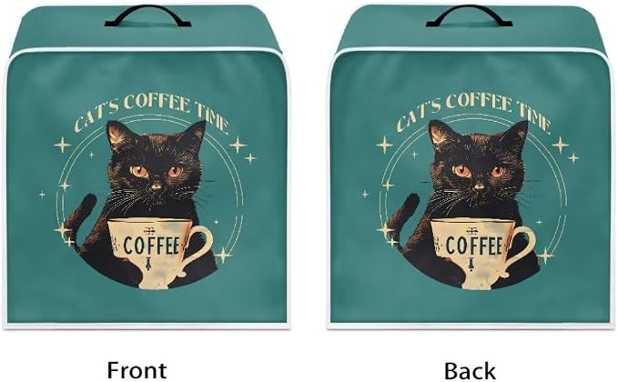 Mumeson Cat Coffee Cup Coffee Maker Cover, Stain Dust Resistant Supplies Home - Image 2