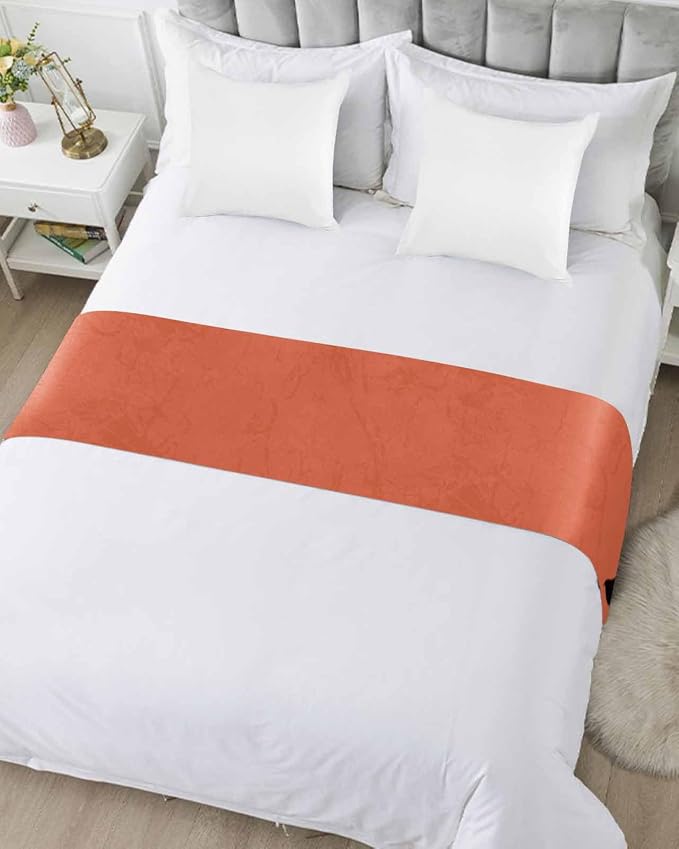Halloween Black Ghost Scary Face Bed Runners - Image 3