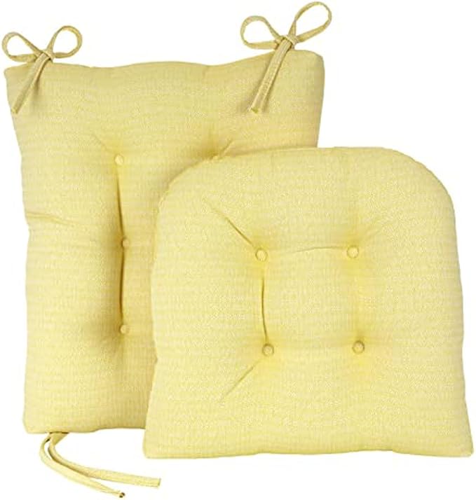 Klear Vu Omega Non-Slip Rocking Chair Cushion Set, Assembled in USA, Thick by KlearVUHomeTextiles