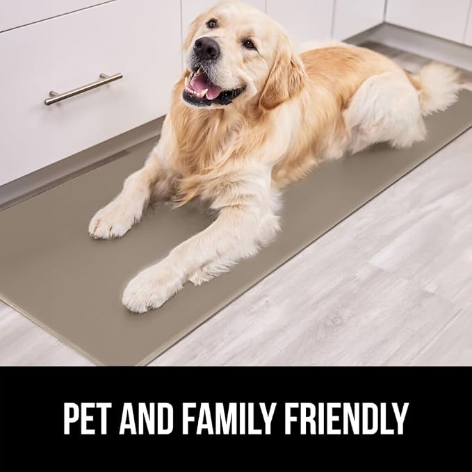 GORILLA GRIP 2 Pack Comfortable Cushioned Kitchen Mats - Image 8