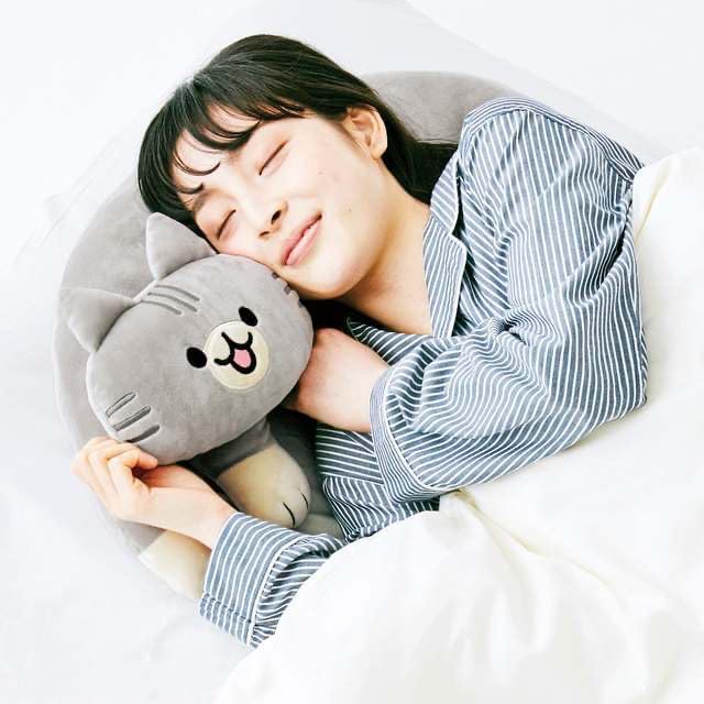 U-Shaped Cat Plush Pillow, Cute Plushies, Birtday Gift - Image 4