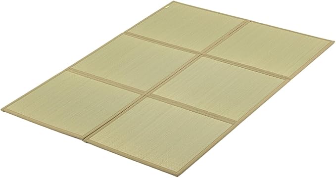 FULI Japanese Tatami Mattress, Tatami Rug, Igusa Mat Foldable, Made in Japan by FULI