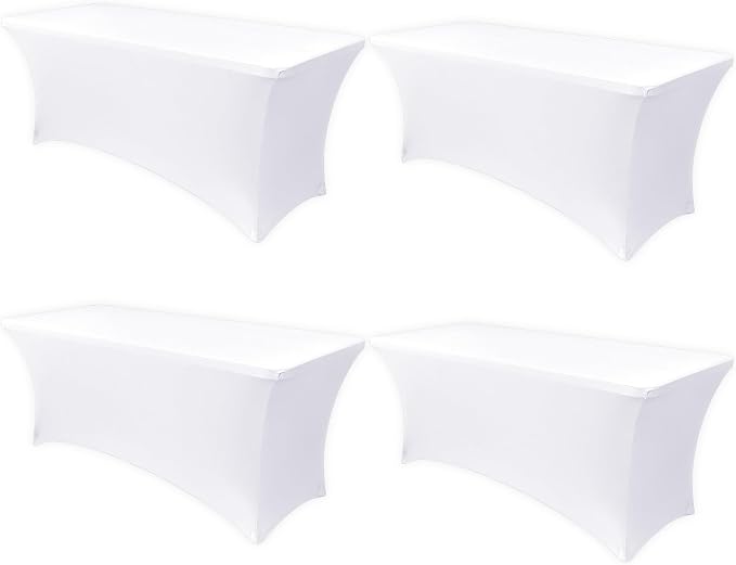 Obstal 6ft Stretch Spandex Table Cover by Obstal