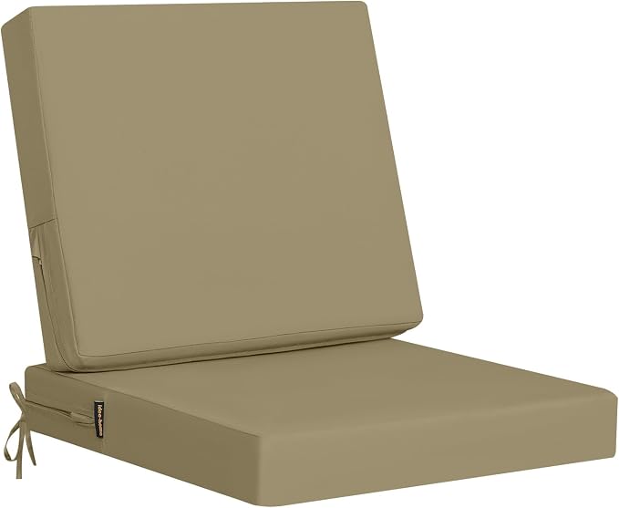 idee-home Outdoor Cushions for Patio Furniture, Outdoor Seat Cushion, by idee-home