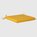 WestinTrends Solace Outdoor Patio Kitchen Dining Chair Square Seat Cushions Set by WestinTrends