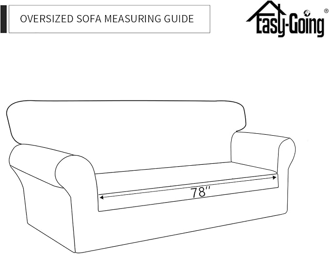 Easy-Going Sofa Slipcover Waterproof Oversized Couch Cover Non-Slip Sofa Cover - Image 6