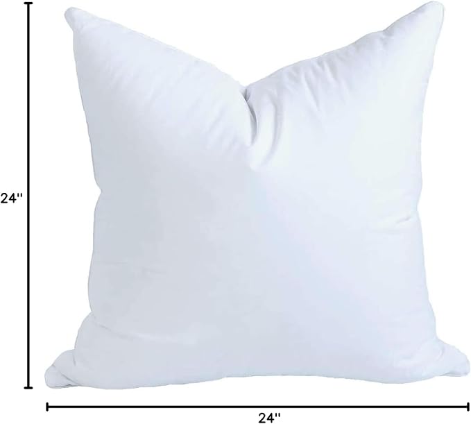 MoonRest® 24x24 Inch Synthetic Down Alternative Square Pillow Insert Form - Image 10