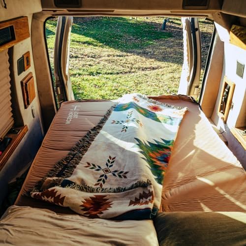 LOSTHORIZON Air & Foam Camping Mattress, Self-Inflating Sleeping Pad, 4.5" Thick - Image 6