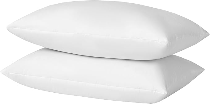 12x20 Decorative Throw Pillow Inserts-Down Feather Pillow Inserts-Oblong-Cotton by basic+home