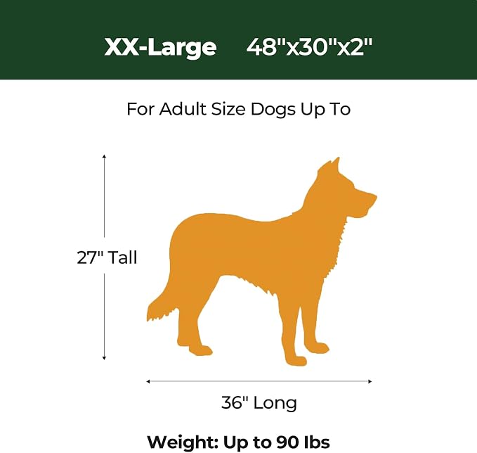 BALANCE Dog Crate Bed, Orthopedic Dog Bed Pad - Image 5