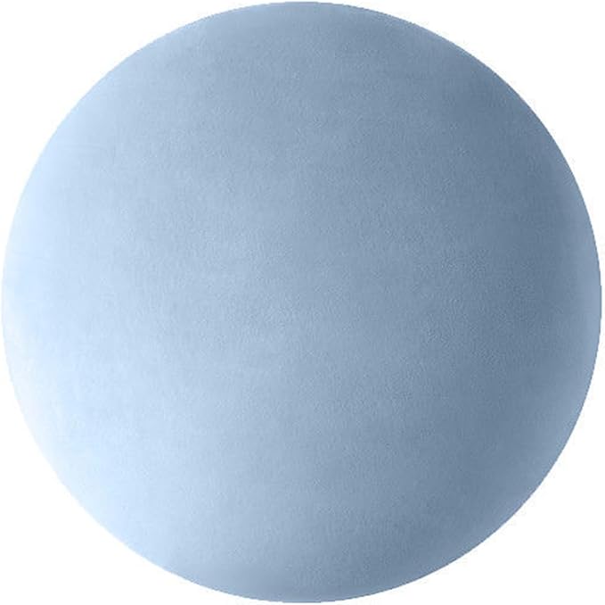 MOJUN Round Throw Pillow, 15.7" Soft Solid Color Home Decorative Round Pillows by MOJUN