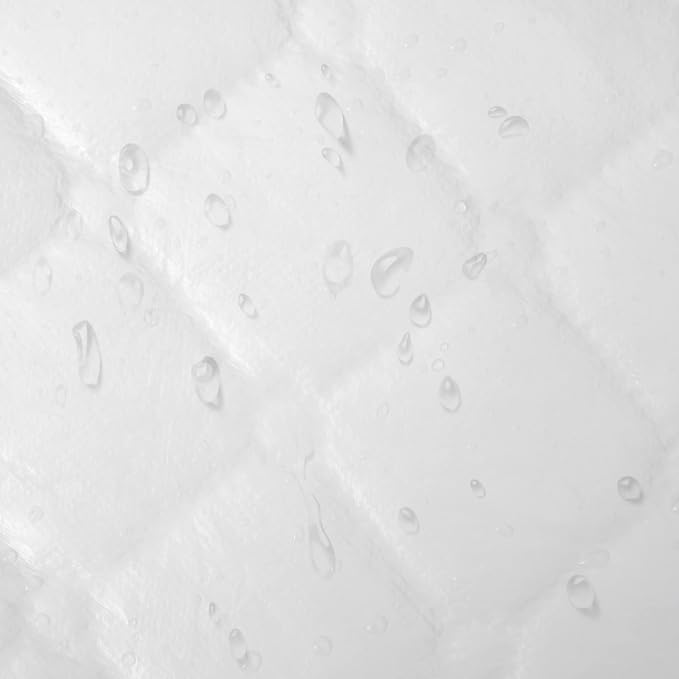 NTBAY 2 Pack Waterproof Crib Mattress Protector, Quilted 28"x52" Toddler Fitted - Image 5