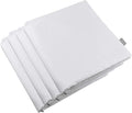 Thmyo 4-Pack 100% Cotton Comfortable Solid Decorative Throw Pillow Case Square by Thmyo