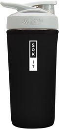 Sok It BotlSok Protein Blender Shaker Bottle Sleeve Insulated Neoprene Cover by SokIt