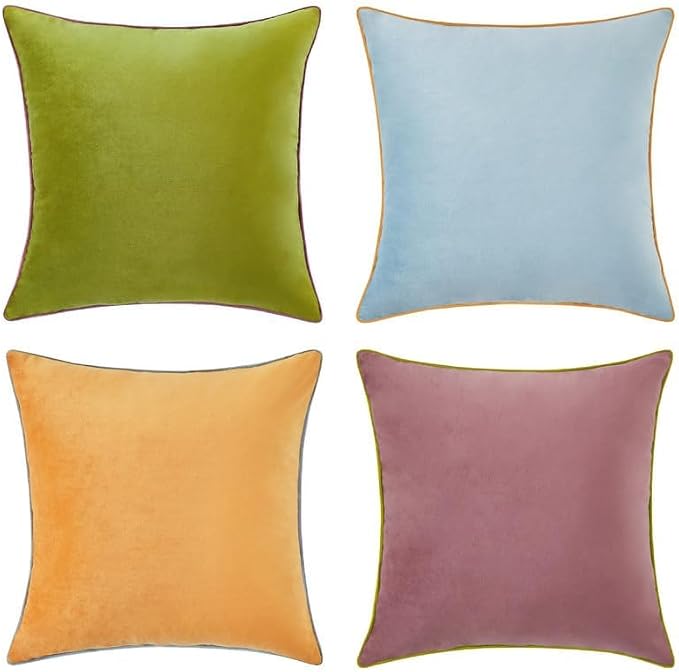 MONDAY MOOSE Decorative Throw Pillow Covers Cushion Cases, Mix and Match - Image 2