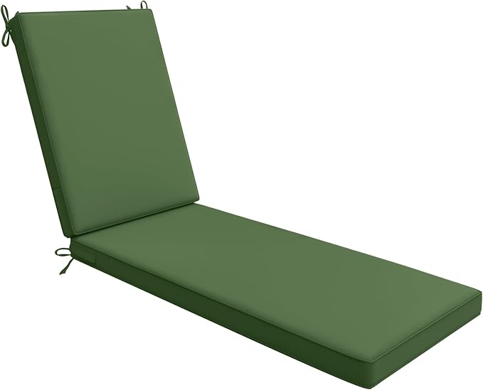 AAAAAcessories Outdoor Chaise Lounge Cushions, Waterproof, Fade-Resistant Patio by AAAAAcessories