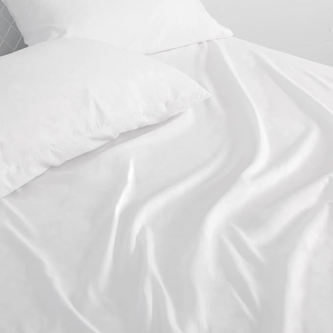 Moonsea Extra Deep Pocket Air Mattress White Sheets Twin Size - Image 7
