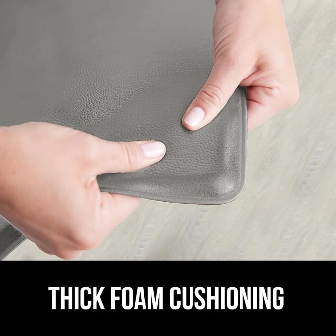 GORILLA GRIP 2 Pack Comfortable Cushioned Kitchen Mats - Image 9