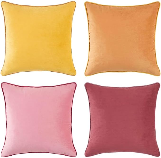 MONDAY MOOSE Decorative Throw Pillow Covers Cushion Cases, Mix and Match by MondayMoose