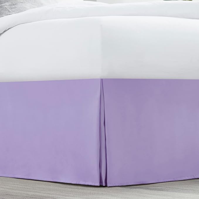 Nestl Lavender Twin XL Bed Skirt - Image 2