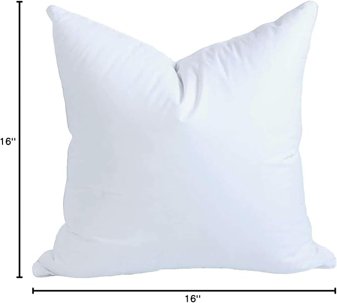 MoonRest® 16x16 Inch Synthetic Down Alternative Square Pillow Insert Form - Image 10