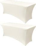 Obstal 8Ft Stretch Spandex Table Cover by Obstal