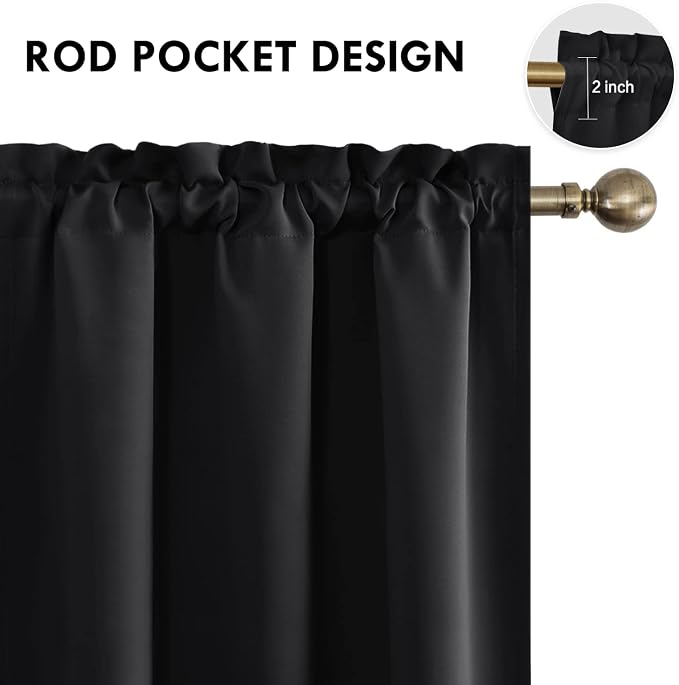 DWCN Blackout Curtains for Bedroom - Image 4