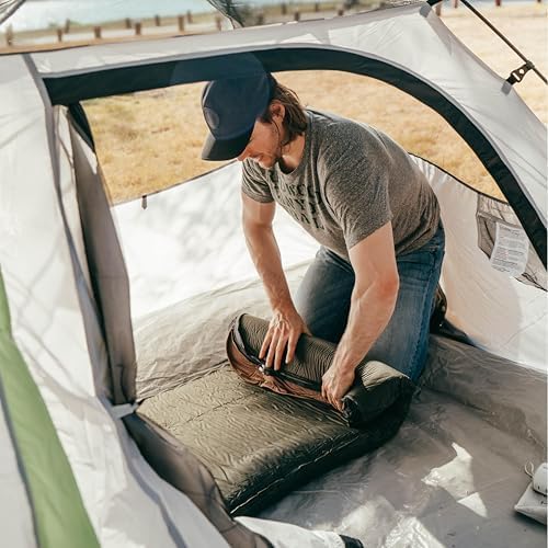 LOSTHORIZON Air & Foam Camping Mattress, Self-Inflating Sleeping Pad, 4.5" Thick - Image 6