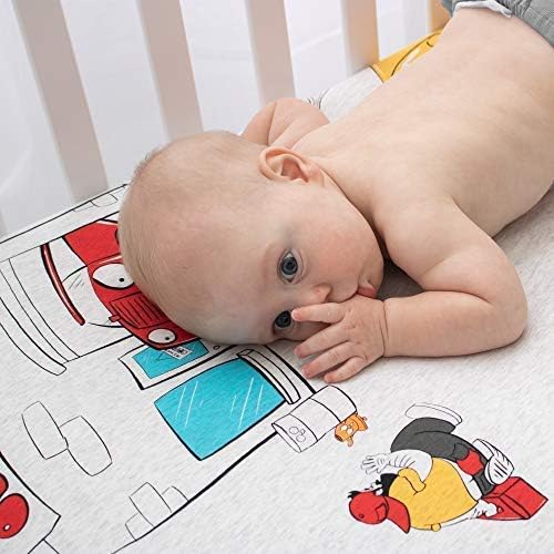 JumpOff Jo - Fitted Crib Sheet, Super Soft 100% Cotton Sheet - Image 4