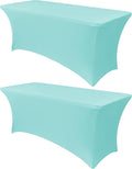 Obstal 6ft Stretch Spandex Table Cover by Obstal