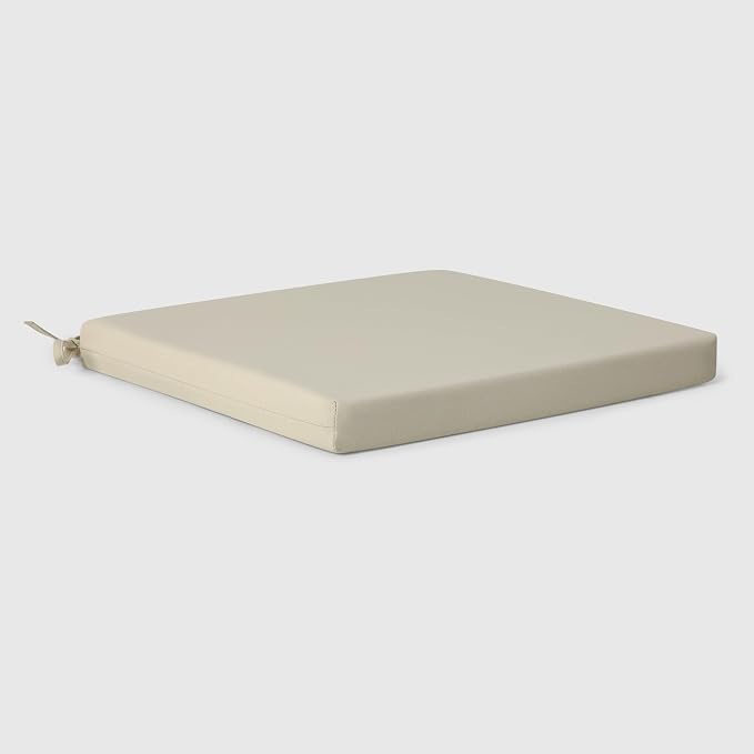 WestinTrends Solace Outdoor Patio Kitchen Dining Chair Square Seat Cushions Set - Image 4