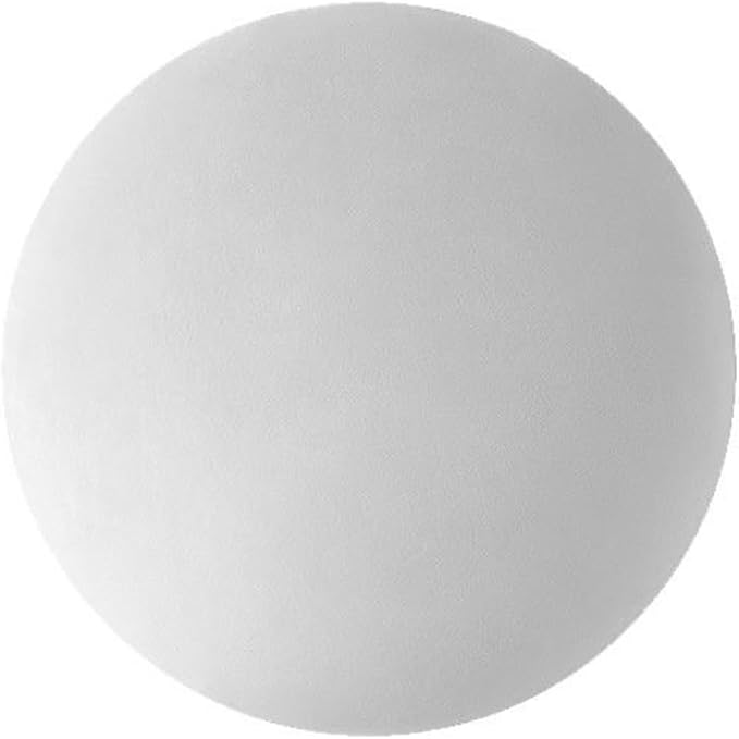 MOJUN Round Throw Pillow, Light Grey by MOJUN