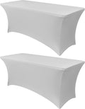 Obstal 4Ft Stretch Spandex Table Cover by Obstal