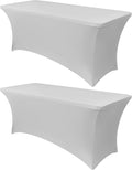 Obstal 6ft Stretch Spandex Table Cover by Obstal