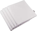 Thmyo 4-Pack 100% Cotton Comfortable Solid Decorative Throw Pillow Case by Thmyo