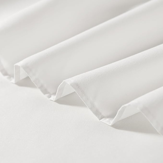 TSUTOMI Bed Skirt Queen Size Ruffled Bed Skirt - Image 5