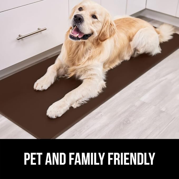 GORILLA GRIP 2 Pack Comfortable Cushioned Kitchen Mats - Image 8