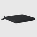 WestinTrends Solace Outdoor Patio Kitchen Dining Chair Square Seat Cushions Set by WestinTrends