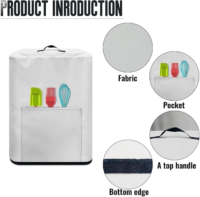 Air Fryer Oven Dust Cover with Handle and Pocket, Easy Cleaning Electric - Image 7