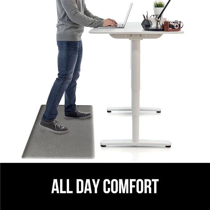 GORILLA GRIP 2 Pack Comfortable Cushioned Kitchen Mats - Image 5